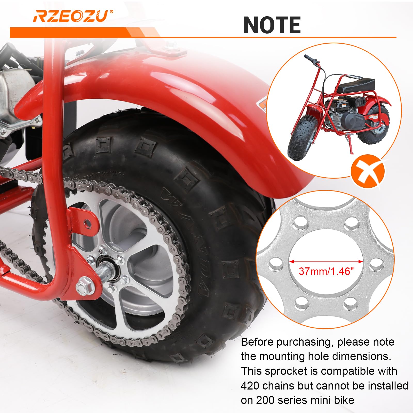 RZEOZU 205.5 mm outer diameter fits 6-inch rim setups