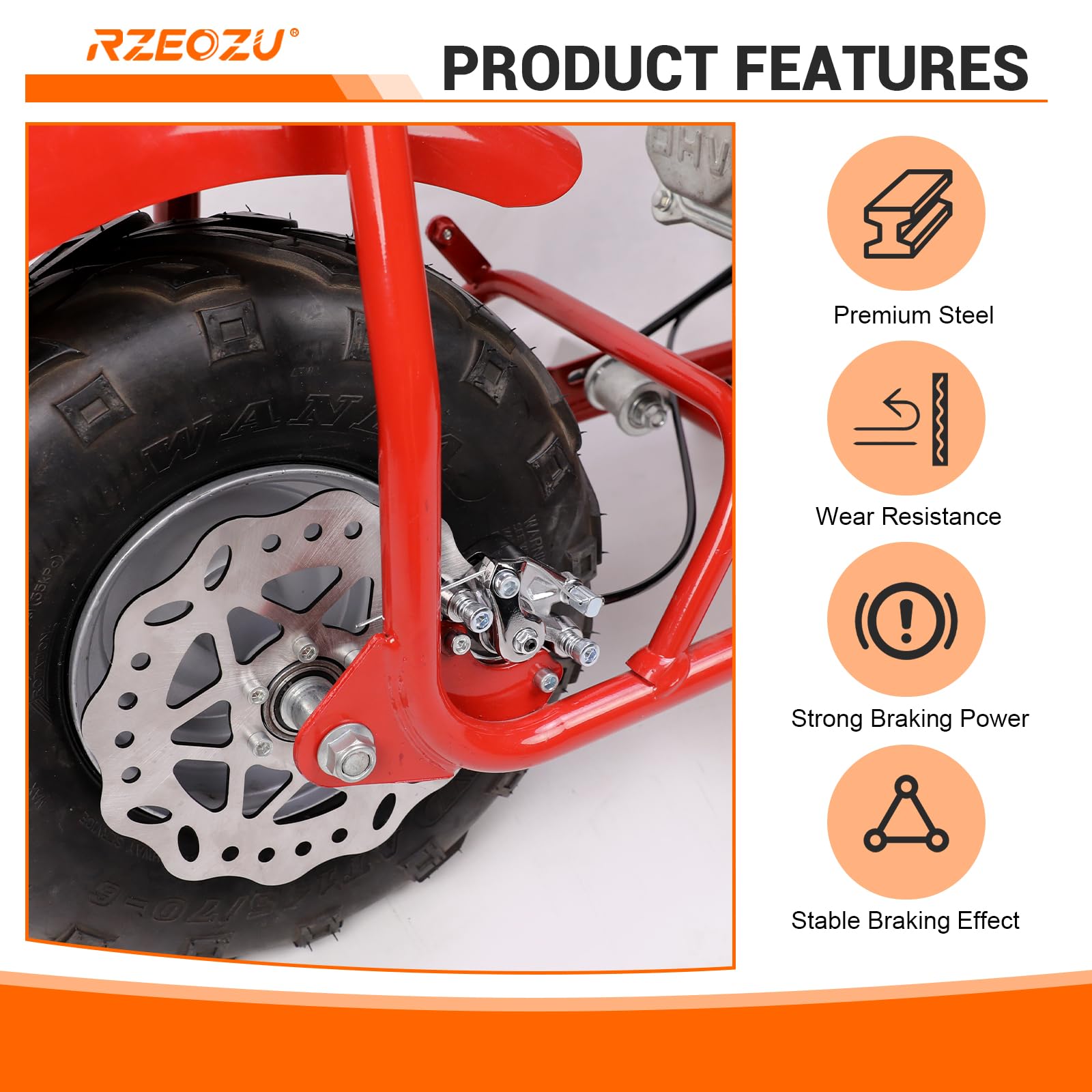 RZEOZU packaging includes installation guide for easy setup