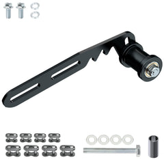 RZEOZU universal mini bike chain tensioner bracket keeps the chain aligned for smooth power transfer.