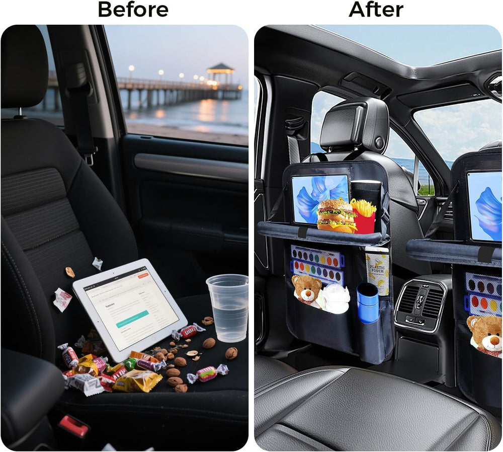 Rzoixuur adjustable straps fit most vehicles for quick setup.