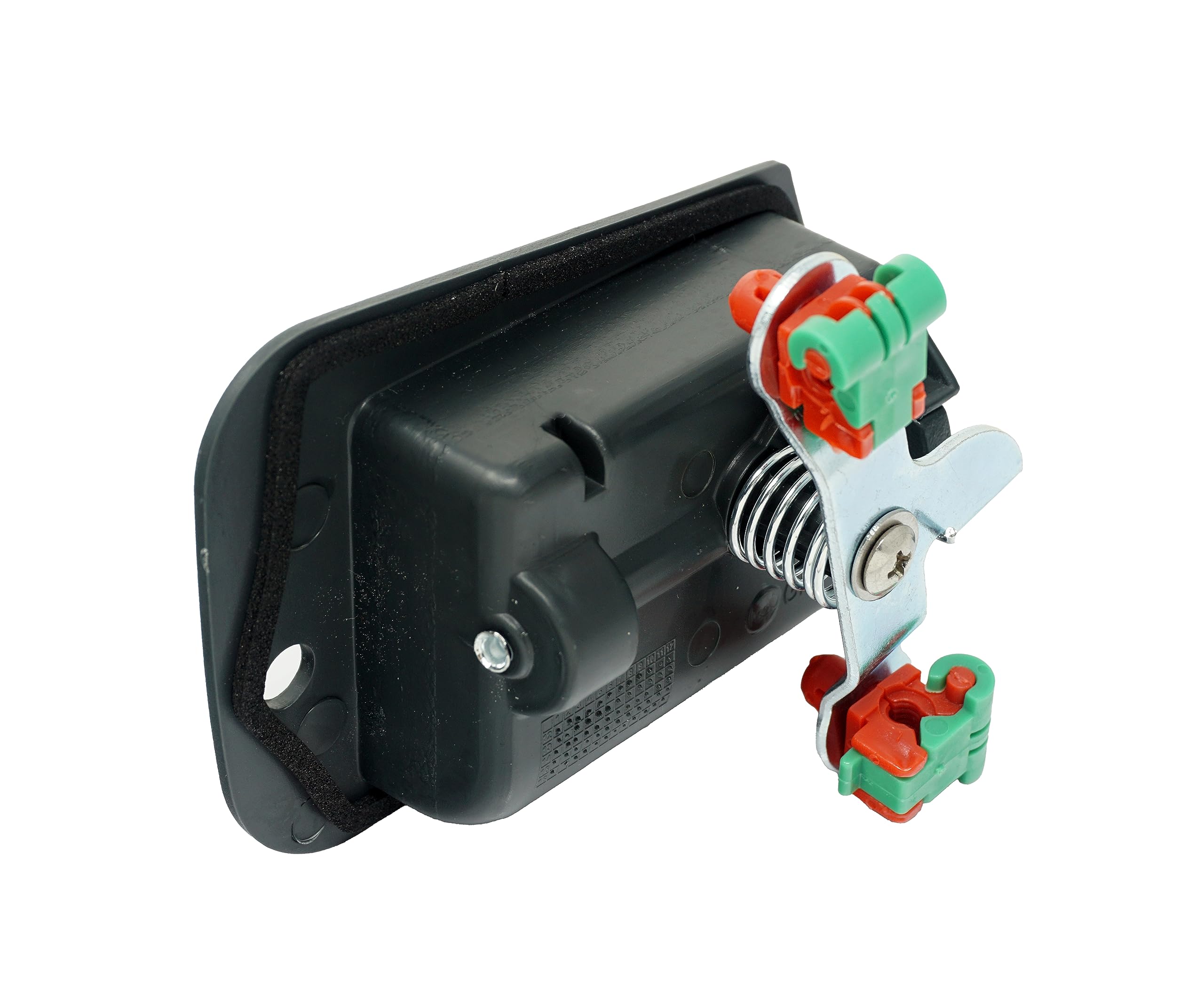 Close-up of S Sentinel Parts heavy-duty interior door handle lever for rugged use