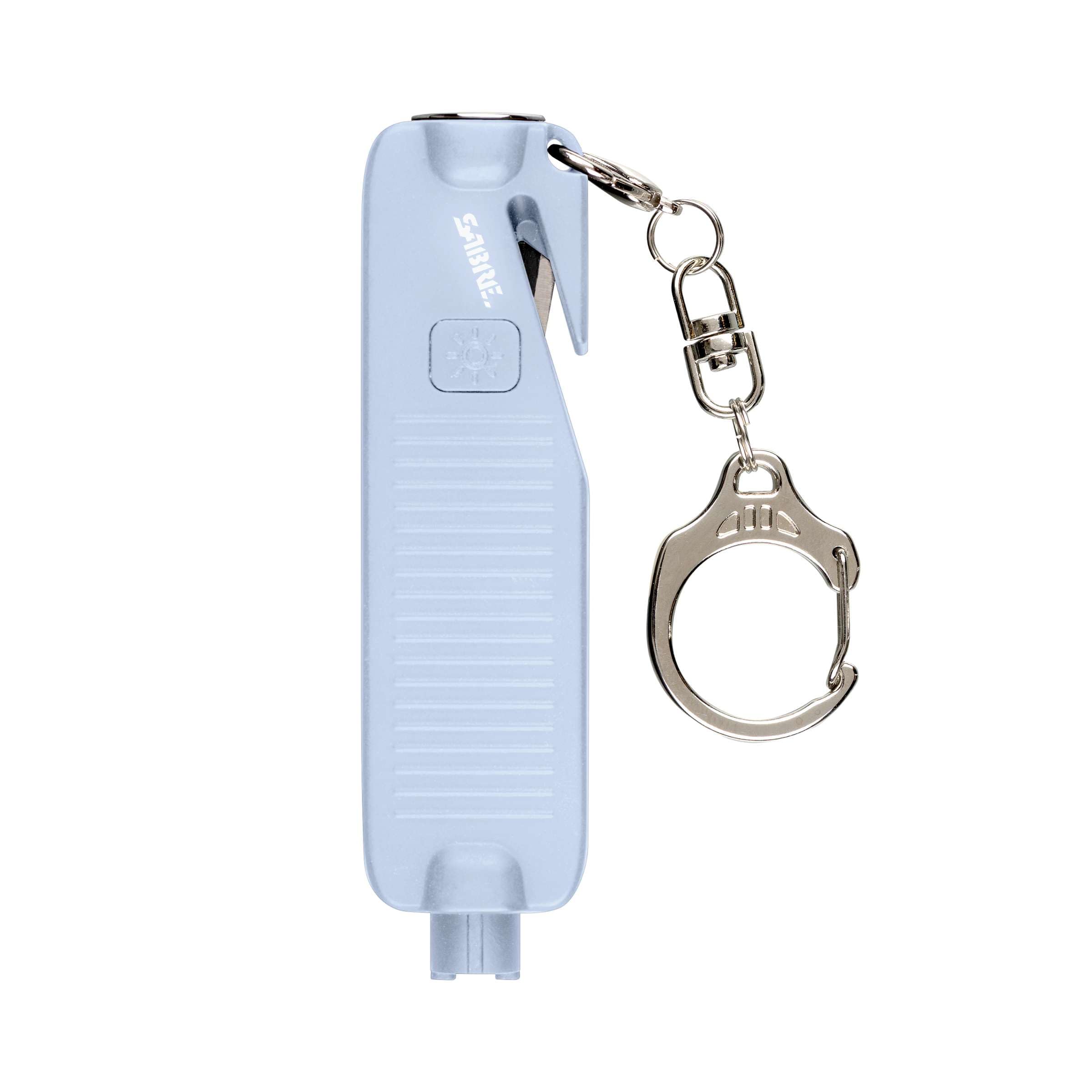 SABRE Safe Escape 3-in-1 car tool shows compact design for quick reach in emergencies