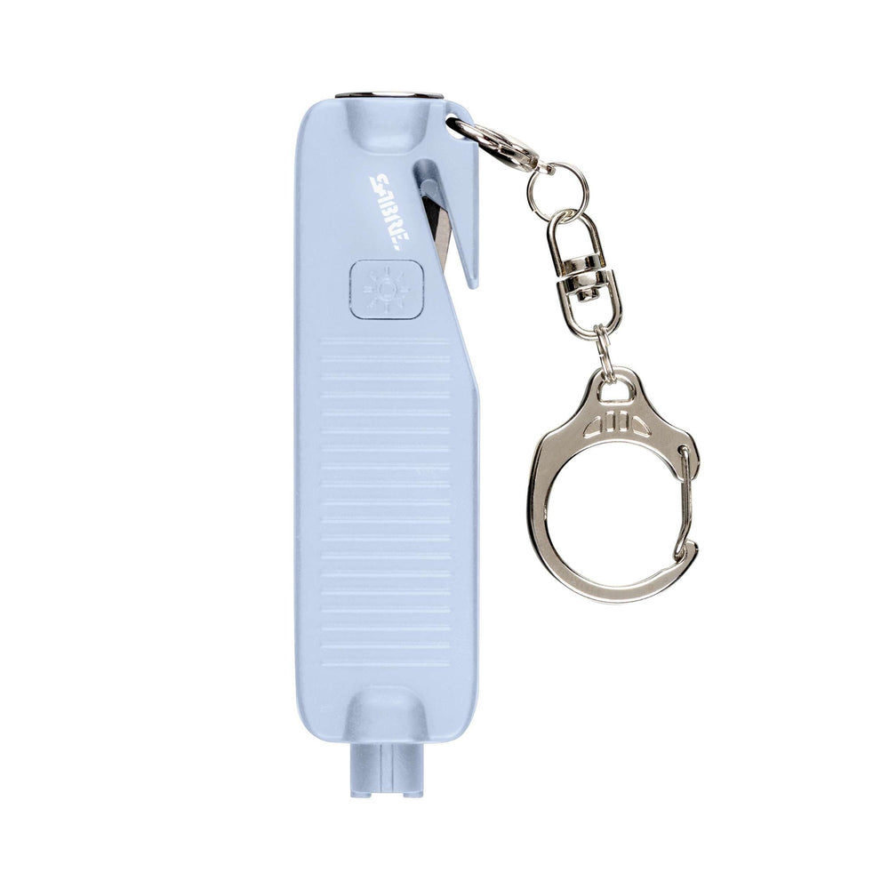 SABRE Safe Escape 3-in-1 car tool shows compact design for quick reach in emergencies