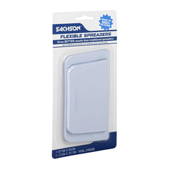 SACHSON silicone spreader flexes to contours for even glaze finish.