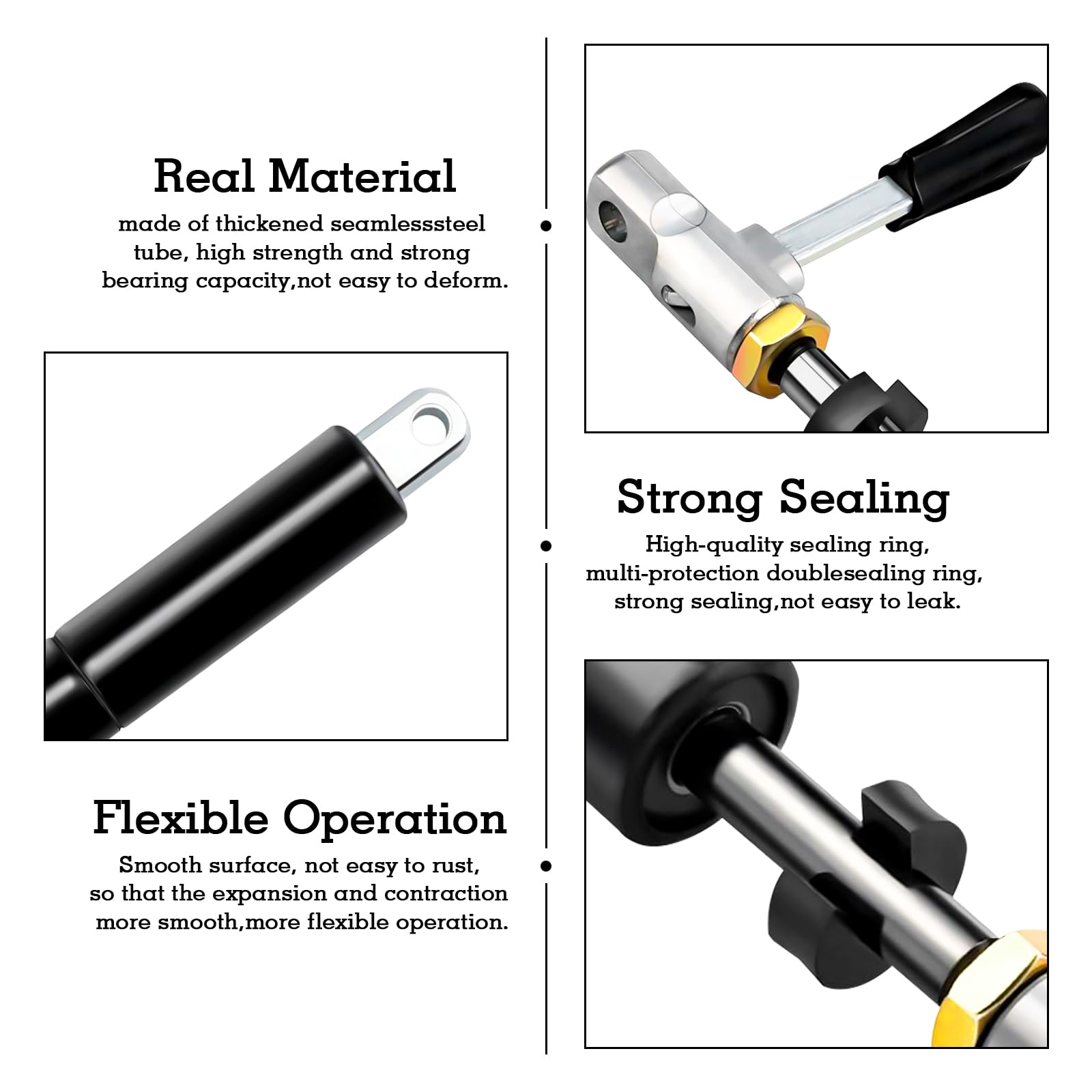 SADIFOKPLY adjustable compression for tailored steering response