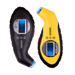 SAFELIFE digital tire pressure gauge front view for quick checks