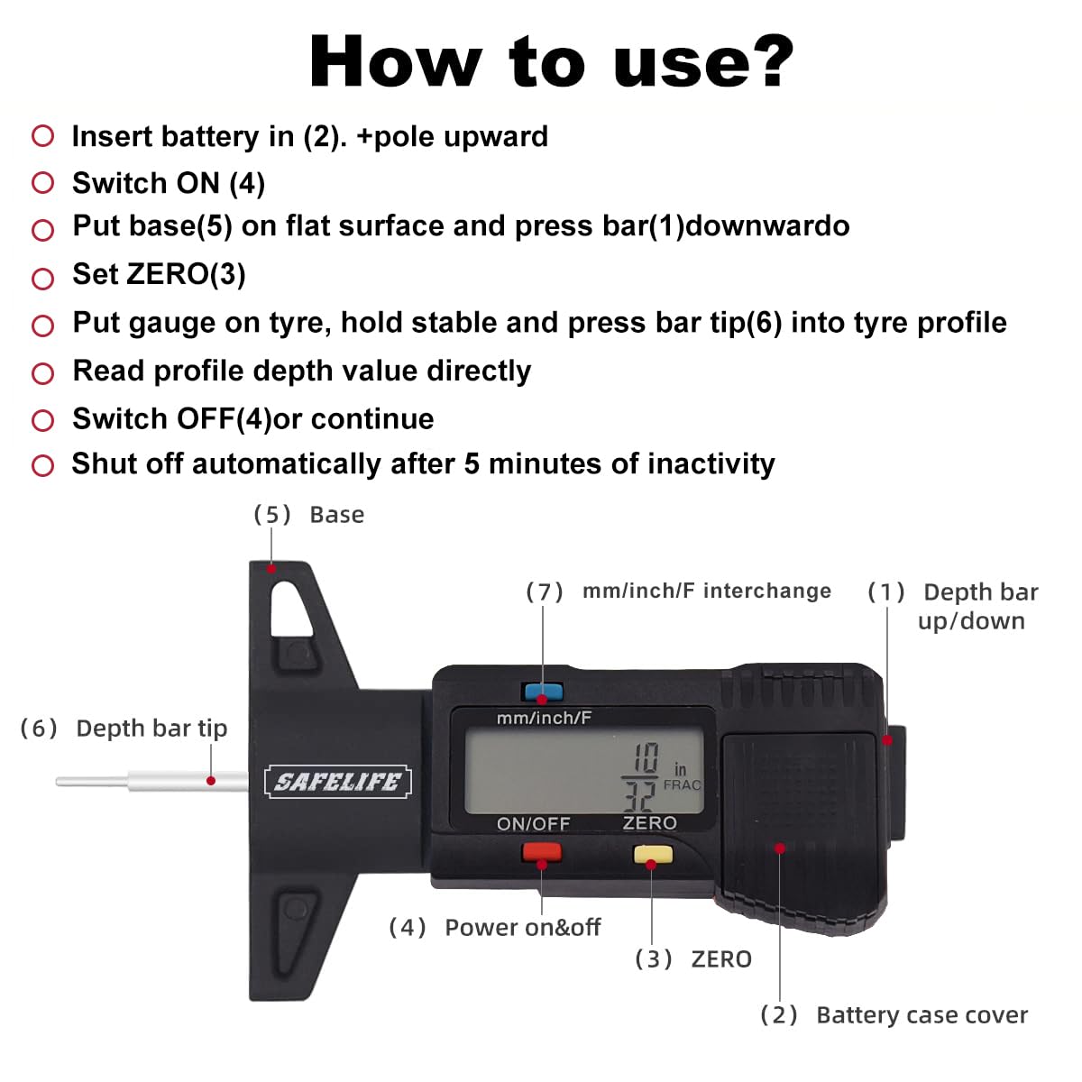 SAFELIFE versatile vehicle use for cars, trucks, and motorcycles