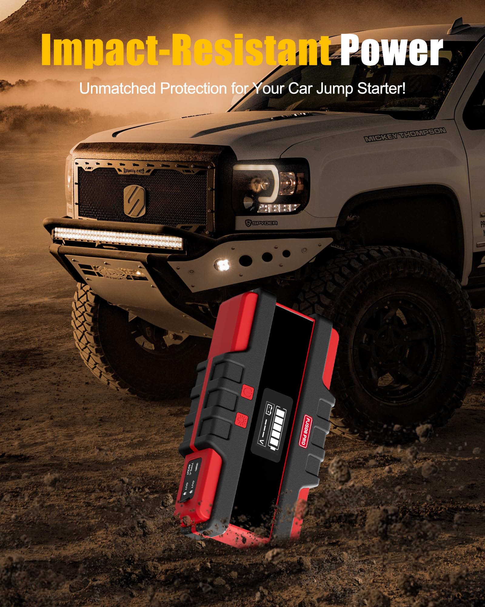 SAFEMATE PJS06 Pro includes smart cables and protective EVA case
