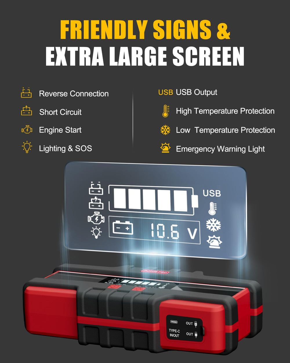 SAFEMATE PJS06 Pro USB-C 40W fast charge for phones and tablets