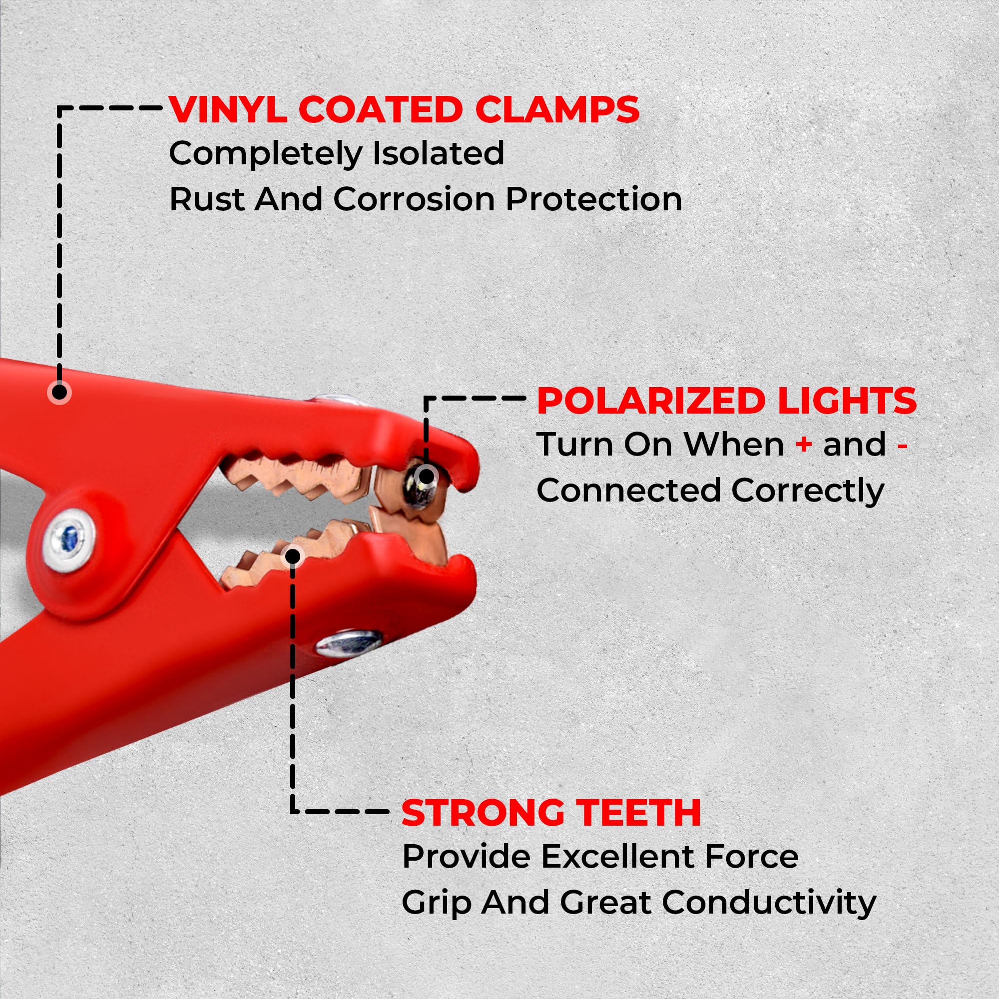 Safe Start Illumi heavy-duty copper wires endure harsh weather