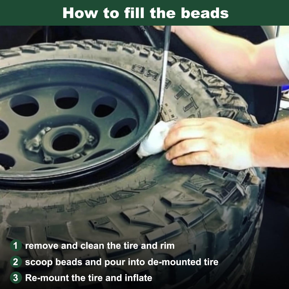 Safetect application chart guides compatible tire types for bead installation.