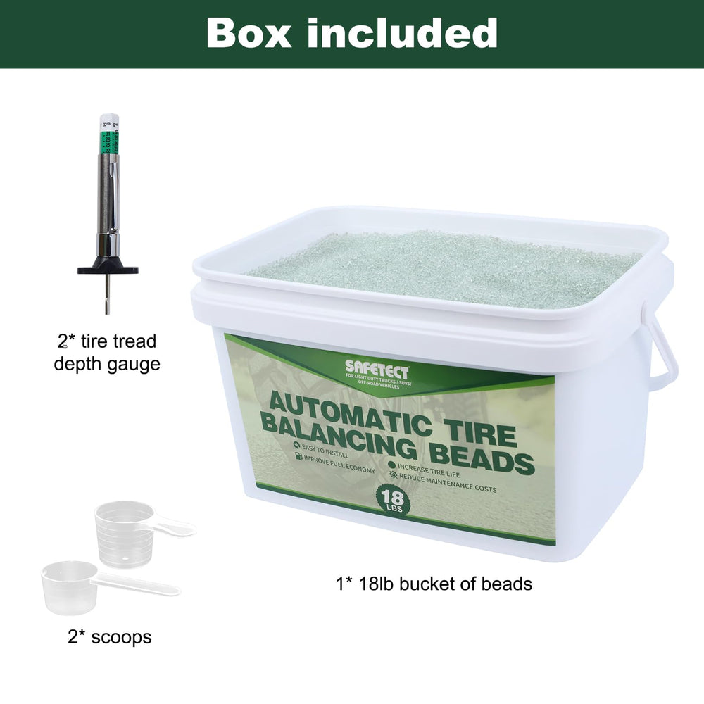 Safetect beads demonstrate balancing under a vehicle during off road use.