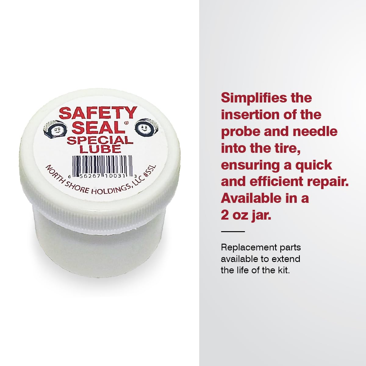 Safety Seal compact bag fits in trunk or glove box.