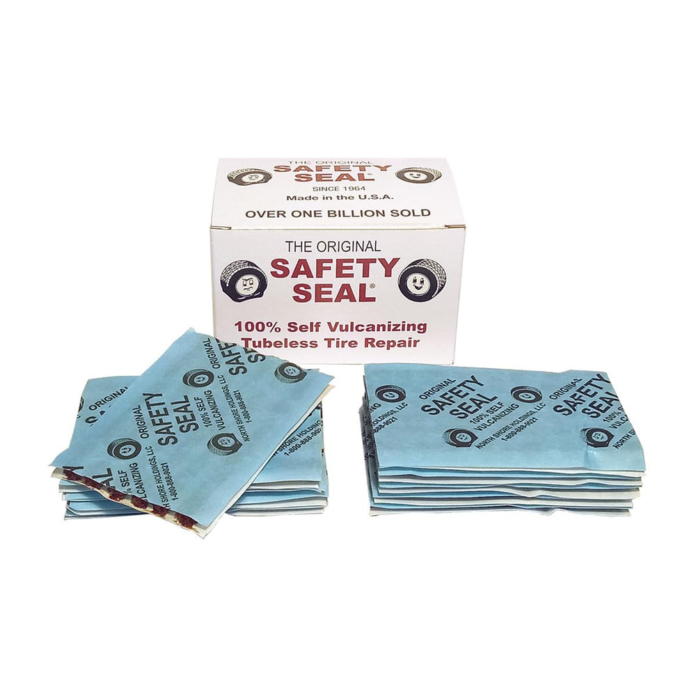 Safety Seal Auto/LT repair refill box with 60 standard 4-inch repairs, ready for auto maintenance.