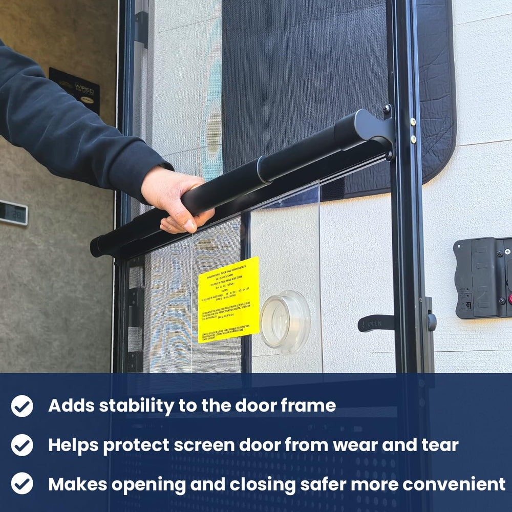 Safoner adjustable 21-32 inch fit demonstrates universal door compatibility
