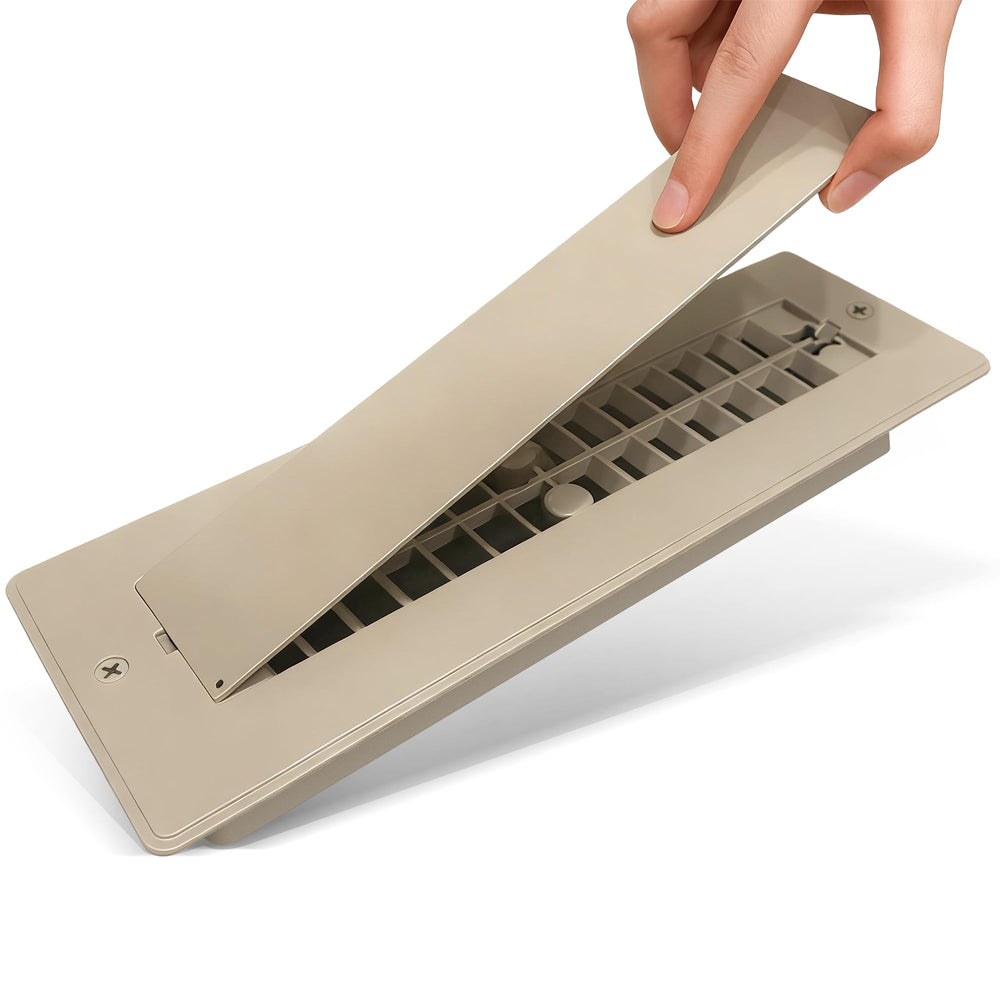 Safoner aluminum RV floor register shown for durable camper use.