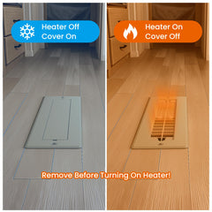 Safoner aluminum build is scratch-resistant and tougher than plastic vents