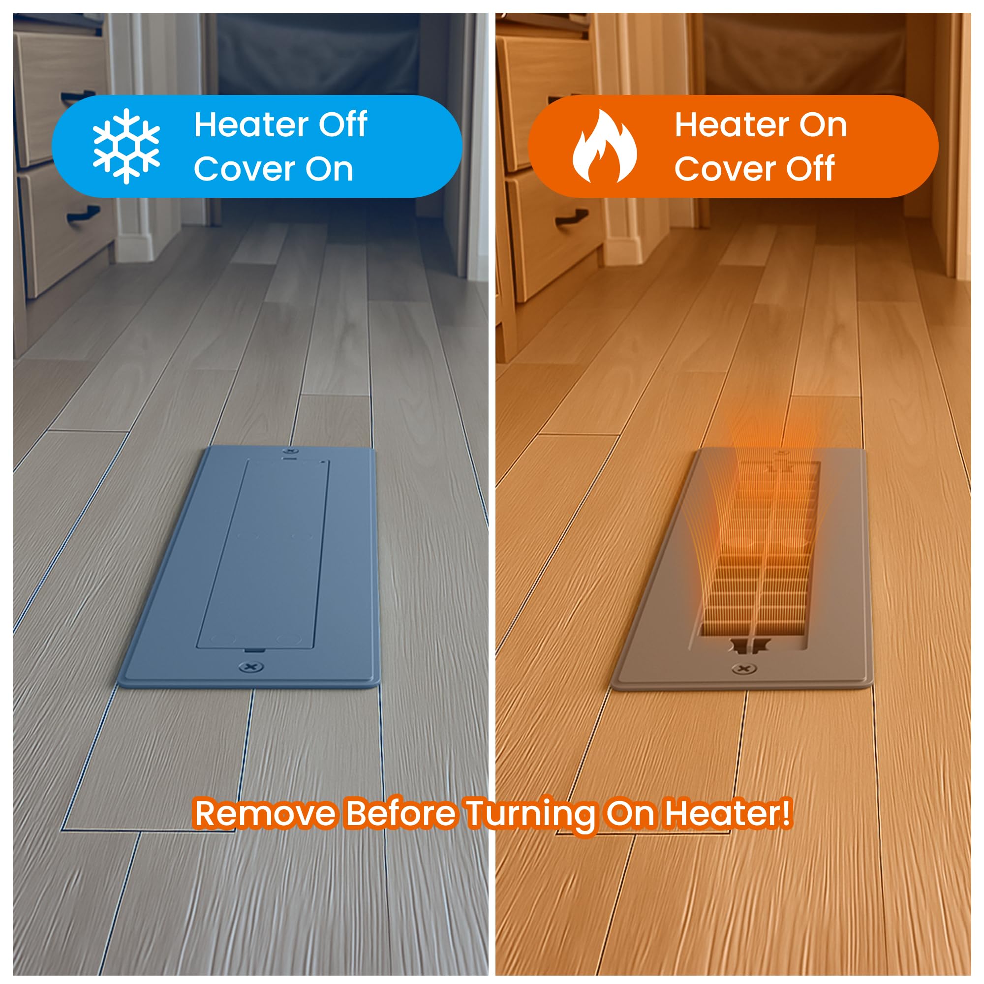 Rustproof aluminum construction resists wear for long RV use