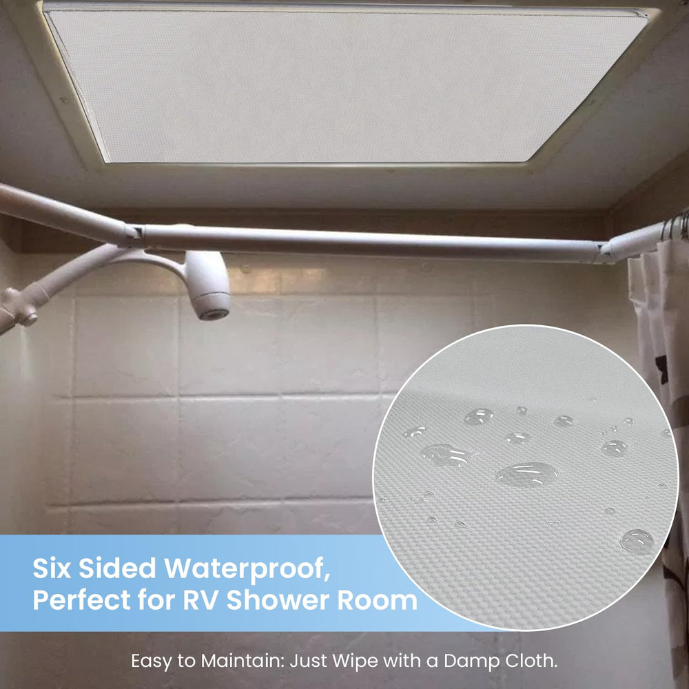 Safoner non-slip foam edges keep the skylight secure during travel.