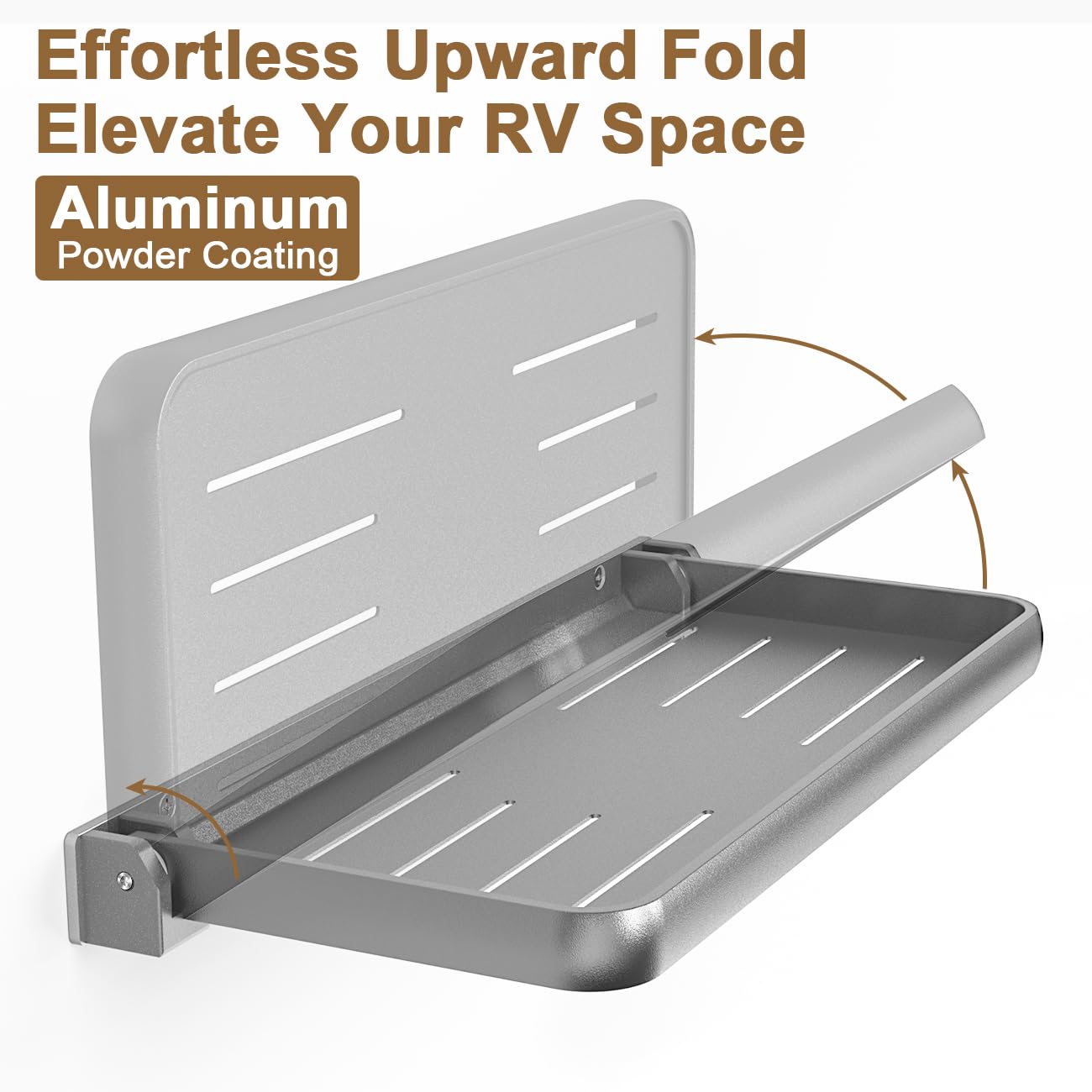 Perfect for organizing drinks, phones, and books in RV