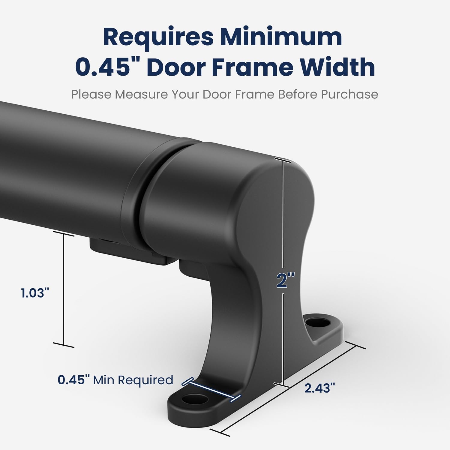 Safoner RV entry protection crossbar reinforcing screen door