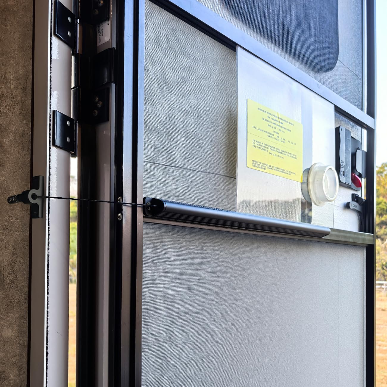 Safoner RV screen door closer installation for secure setup and easy use