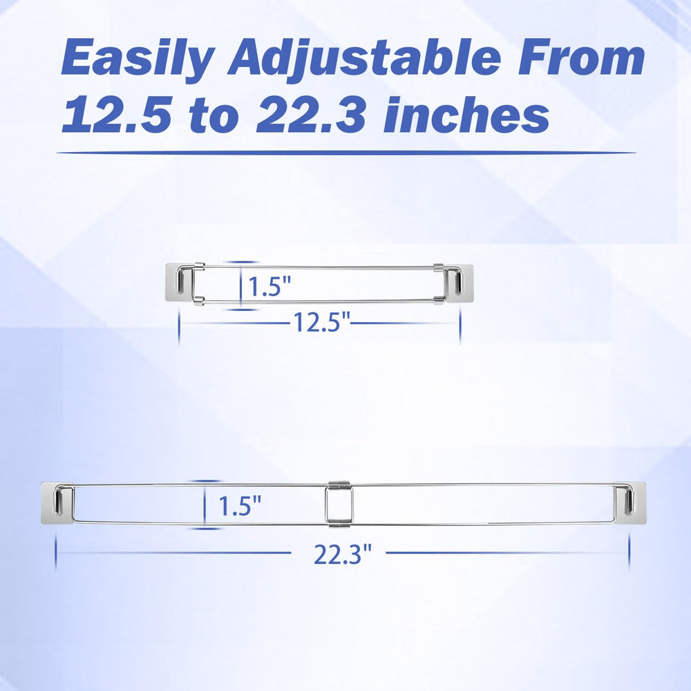 Safoner RV Secure Bars installed in a cabinet to prevent spills
