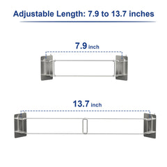 Safoner RV shower bar with swivel angle adapts to corner angles during trips