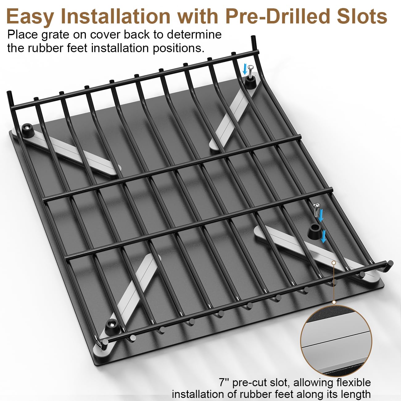 Safoner RV stove cover fits most three- or four-burner stoves.