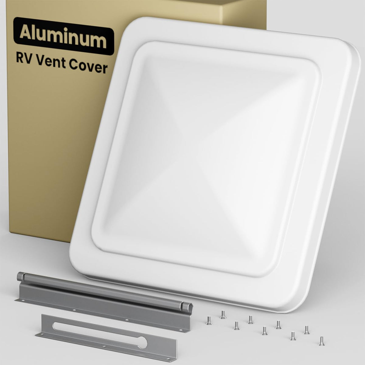 Safoner RV vent cover 14x14 protects against rain and debris while improving airflow
