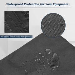 Safoner tongue jack cover featuring waterproof inner seams to shield components