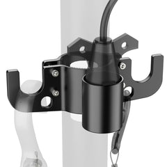 Safoner trailer chain organizer front view showing tidy setup for cables and chains