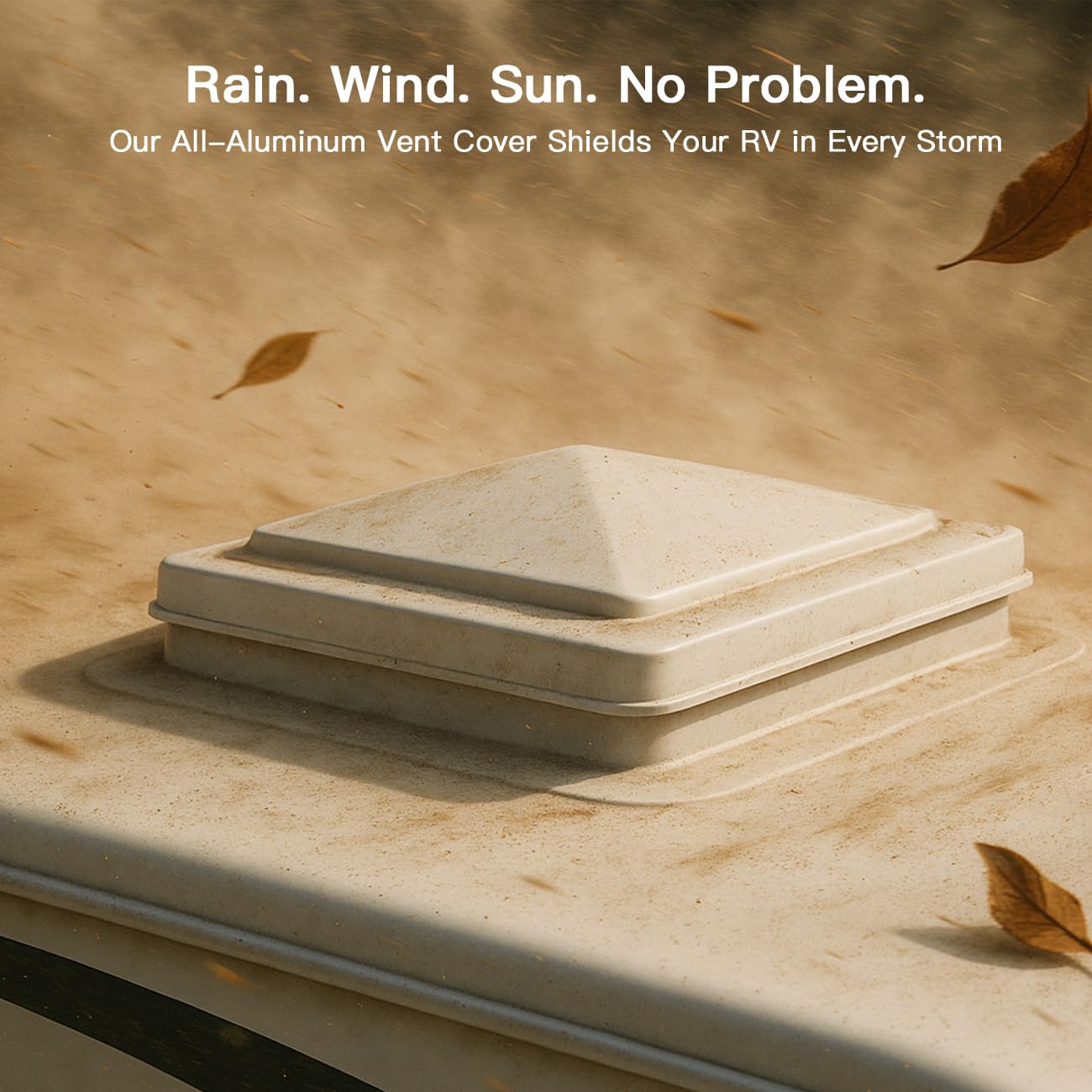 Safoner wind-rain-guard helps keep the camper interior dry during storms