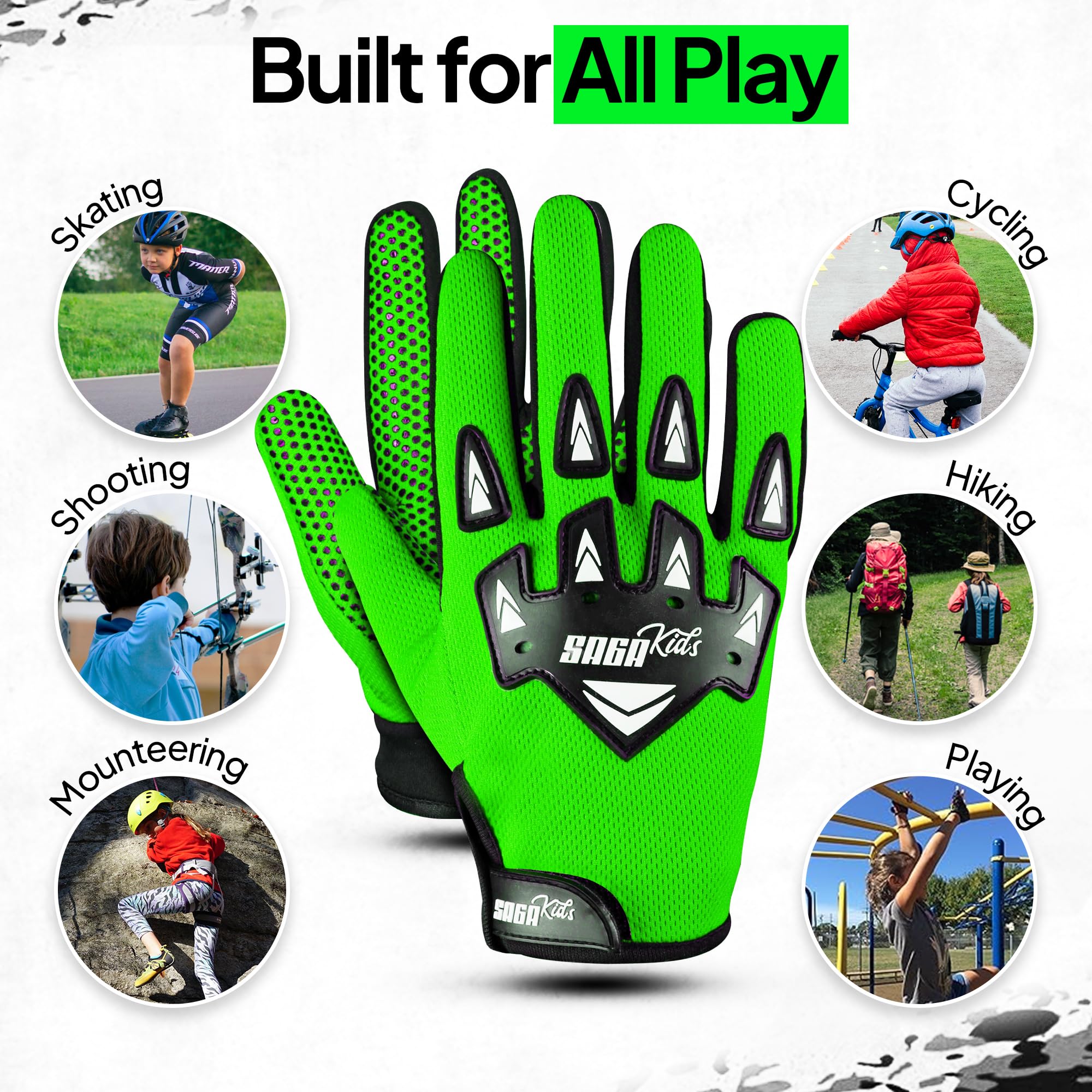 SAGA SPORTS gift-ready gloves inspire young riders for outdoor adventures