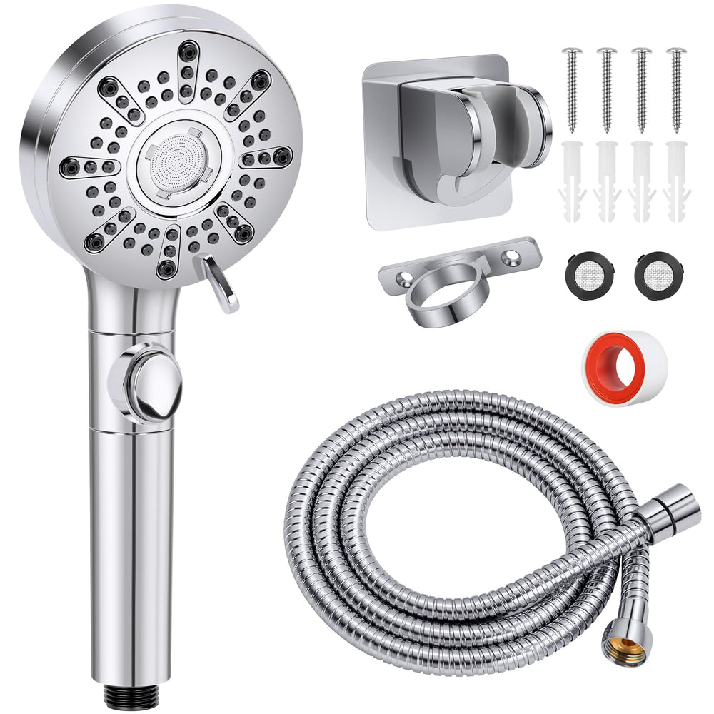 Saidrip rv shower head with hose enables convenient cleaning at home or on the go.