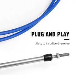 Saihisday 10ft cable length demonstrates flexible routing and installation options.