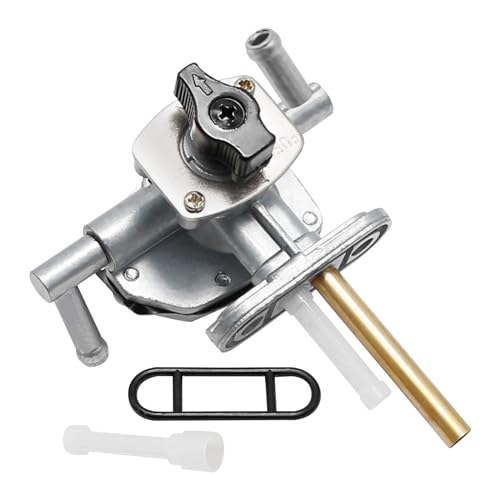 Saihisday gas tank fuel petcock valve with robust metal build for reliable fuel flow