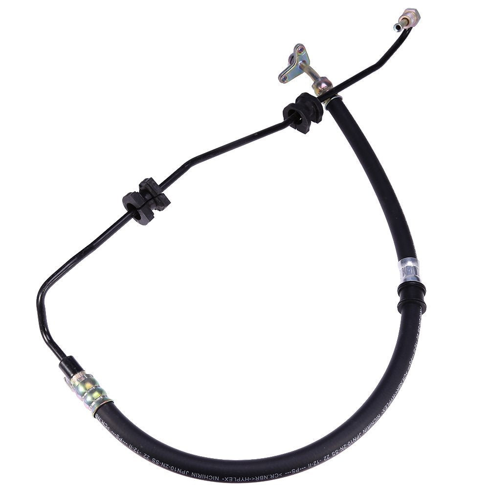 Saihisday power steering hose close-up showing durable construction for reliability.