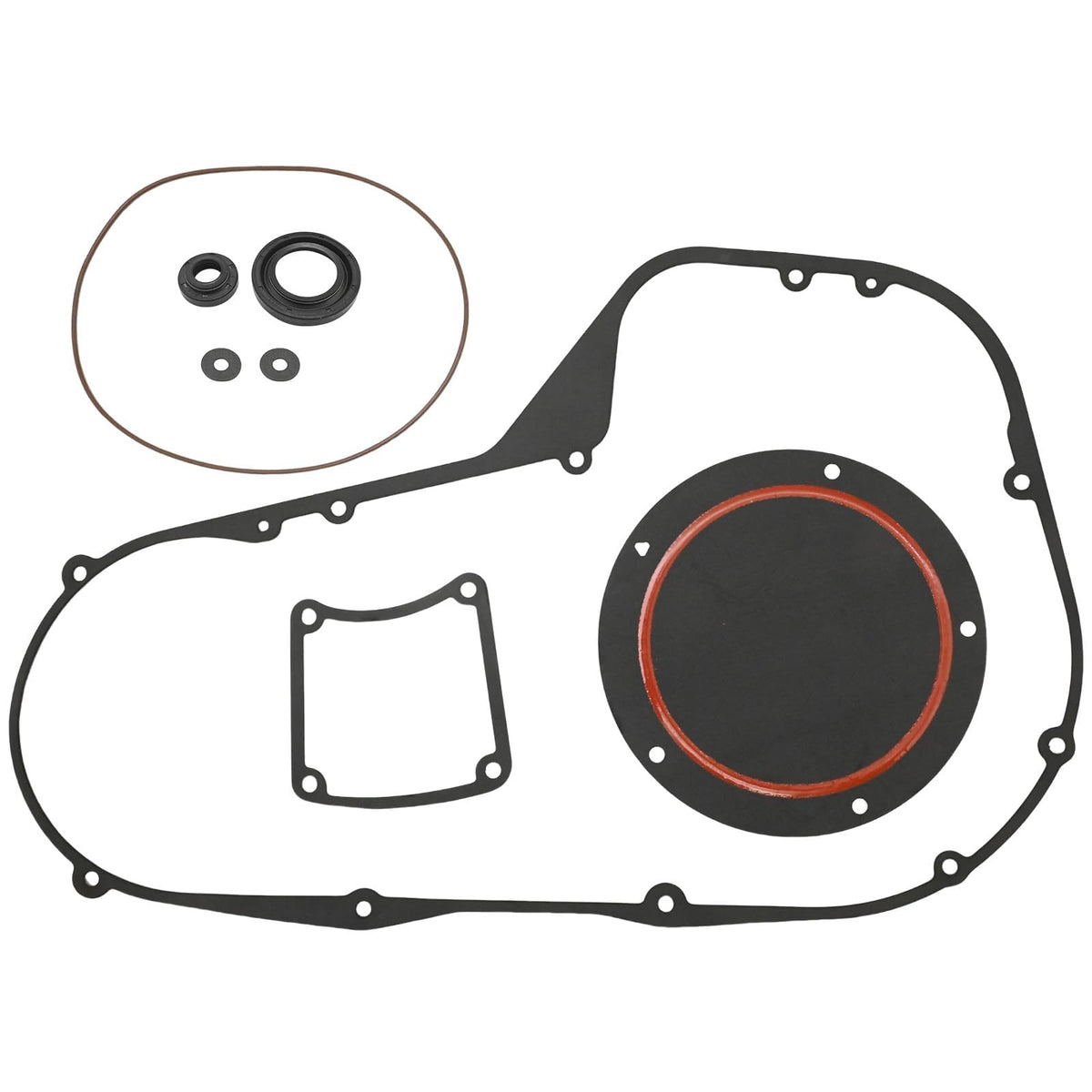 Saihisday primary cover gasket kit for Harley Street Glide, leak-proof seals for long rides.