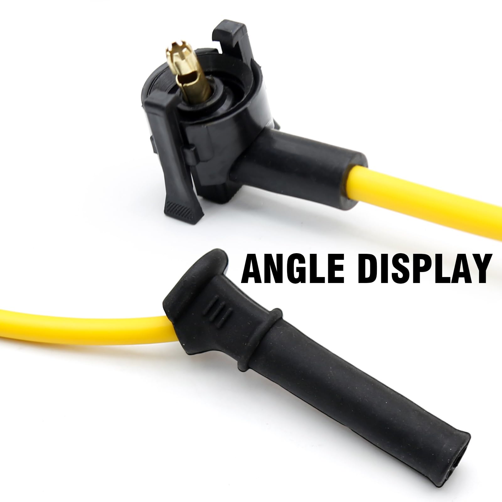 Saihisday Explorer spark plug wires featuring silicone core for smooth starts