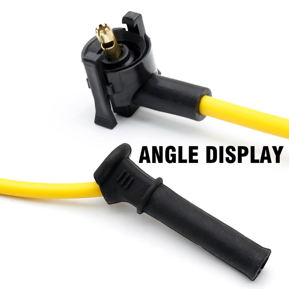 Saihisday Explorer spark plug wires featuring silicone core for smooth starts