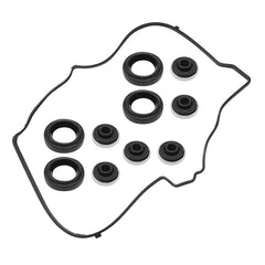 Saihisday valve cover gasket set closeup shows durable gasket material for reliable seal.