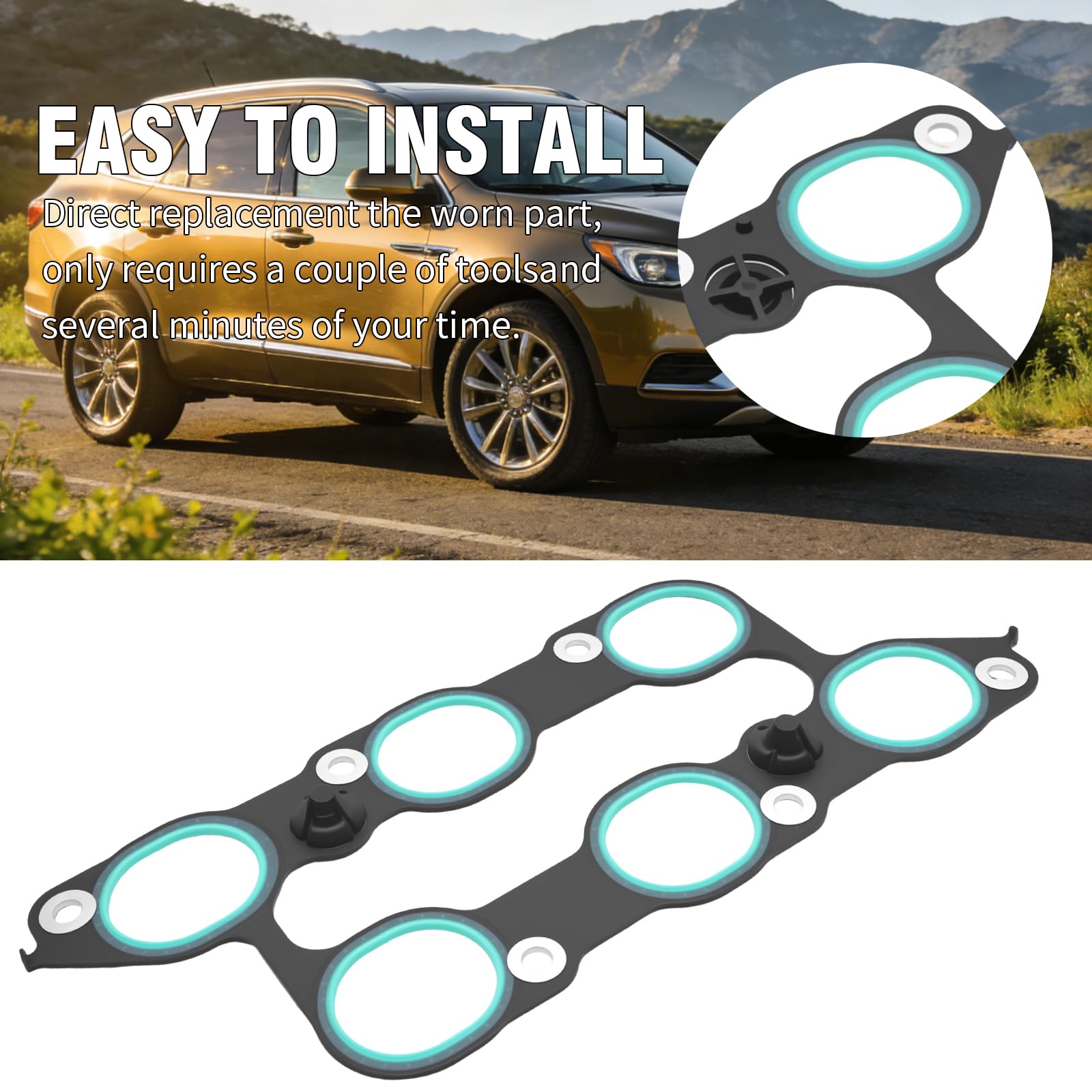 Saihishday gasket for Buick Lacrosse ensures long-lasting performance.