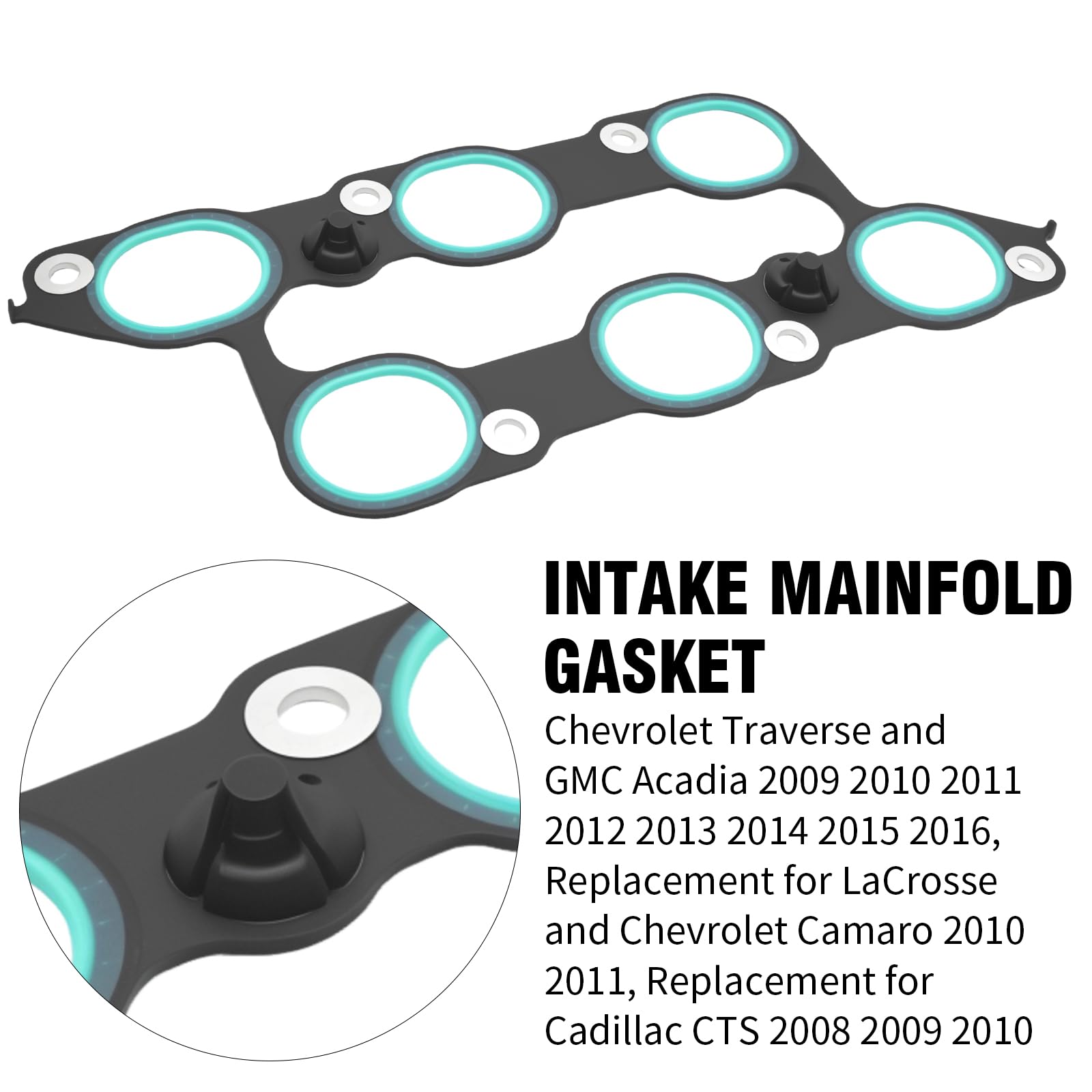 Saihishday gasket for Chevrolet Camaro supports reliable sealing during driving.