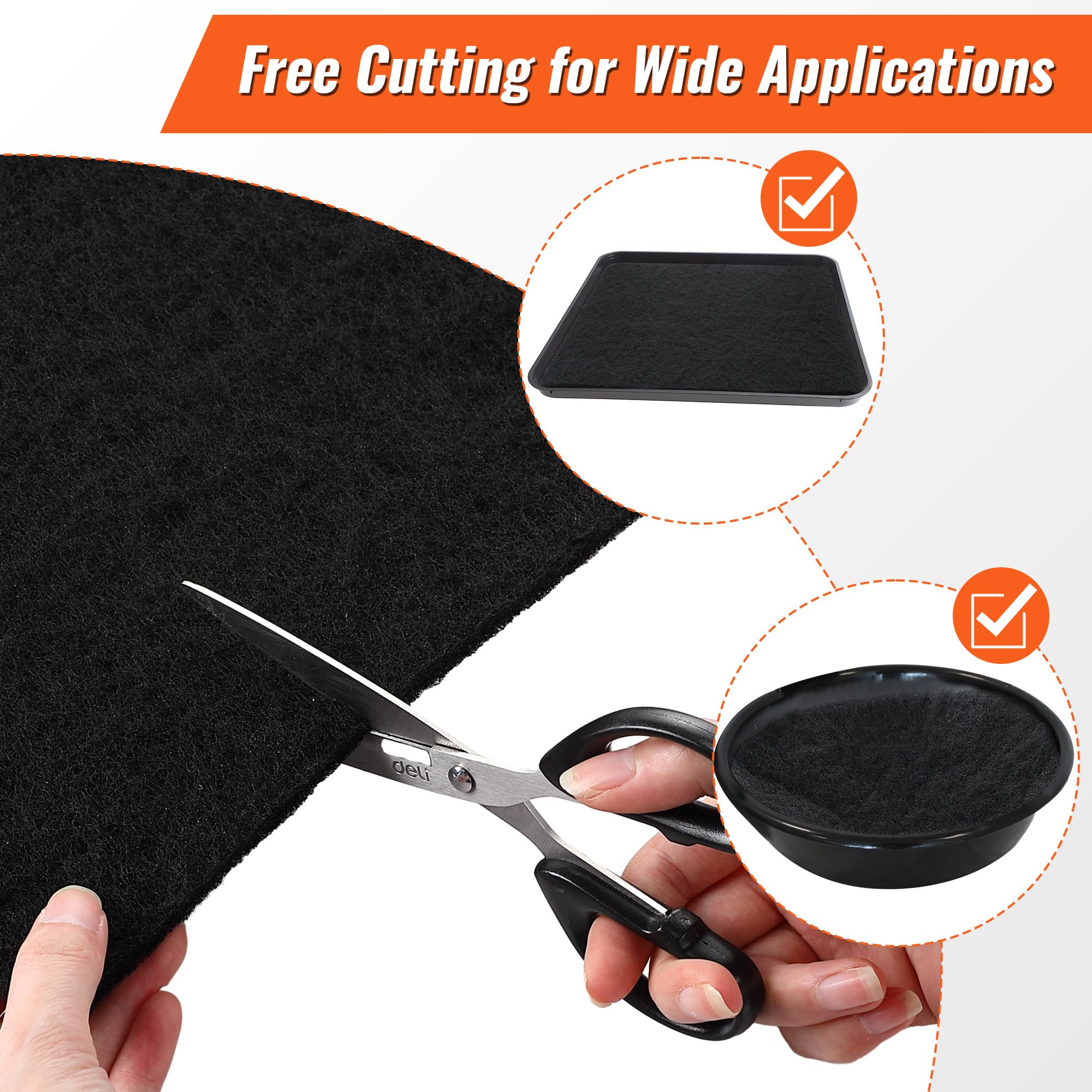 Saillong no-splatter pad protects clothes and surfaces during draining.