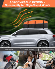 Sailnovo 21 cubic feet capacity stores luggage and gear