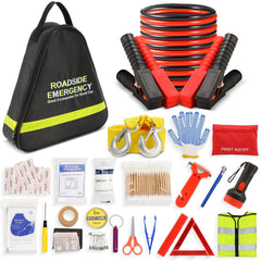 Sailnovo car emergency kit jumper cables for quick battery assistance on the road