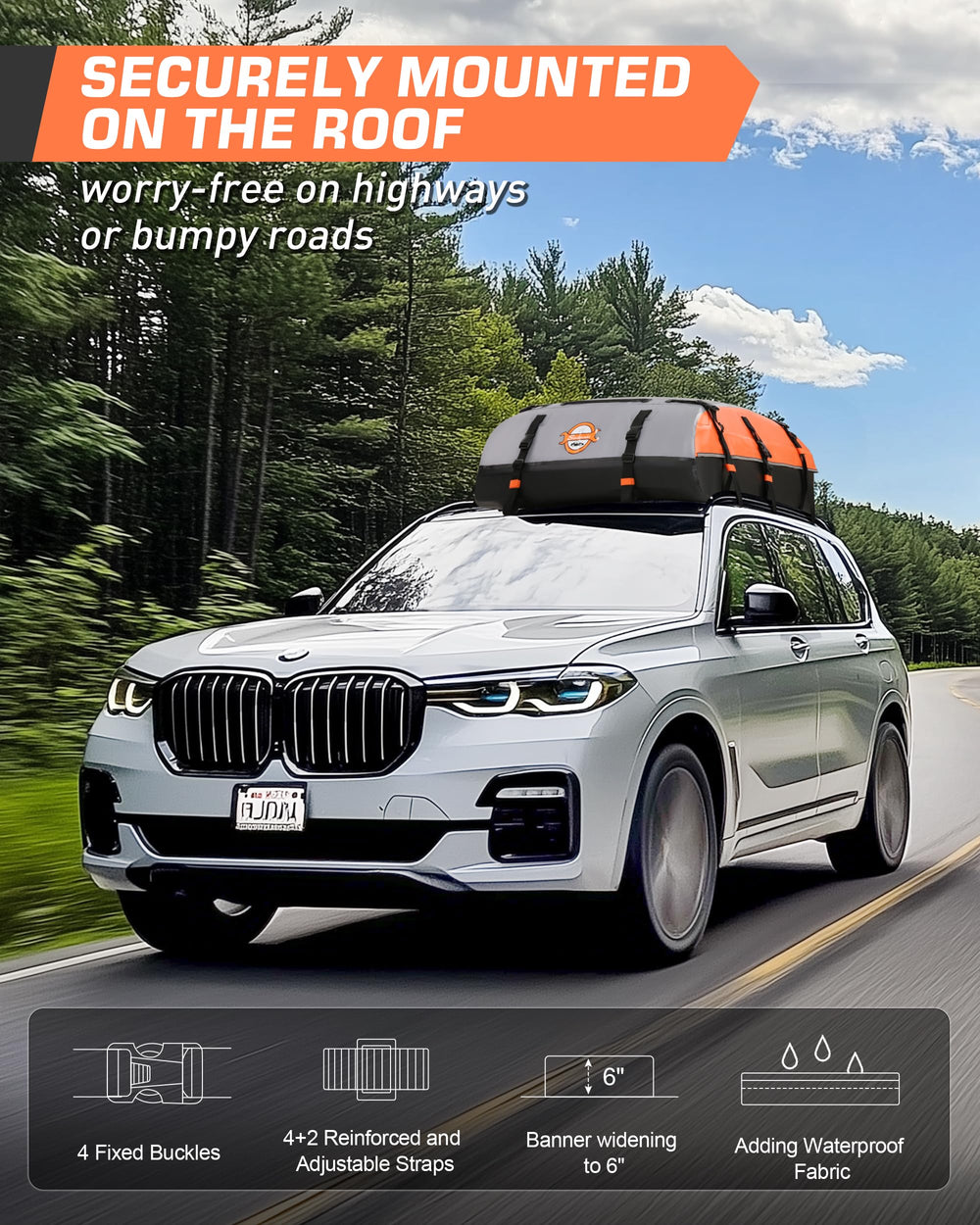 Sailnovo ideal for road trips and family outings with extra cargo space