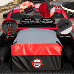Sailnovo 50x40x22 bag offers 26 cubic feet of organized storage.