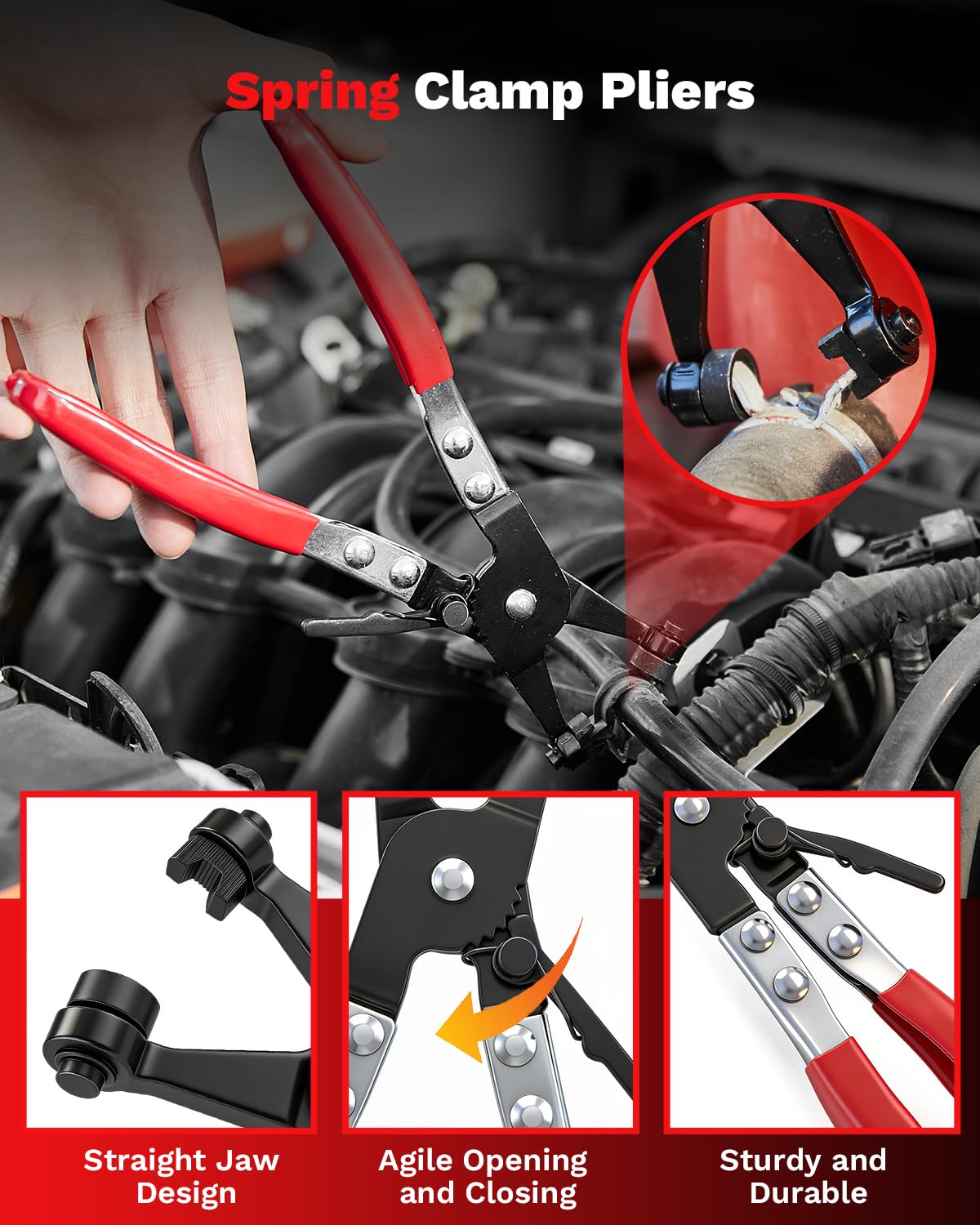 Saker tool provides controlled leverage for stubborn connections.